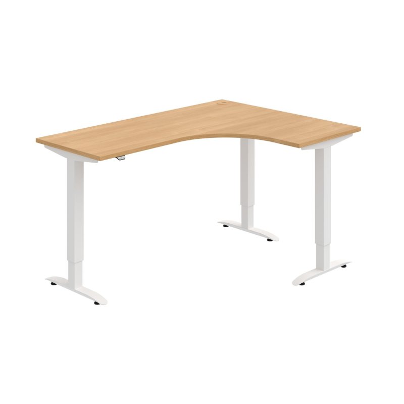 MST 2 60 L Ergo elektr. stav. stůl 160 x 120 cm, levý, stand. ovlad.