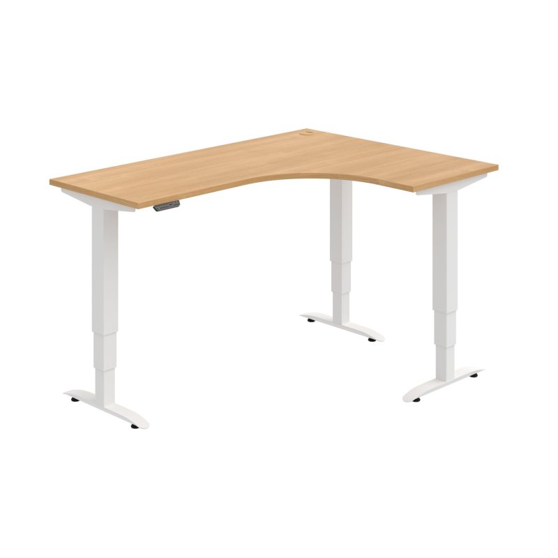 MST 3M 60 L Ergo elektr. stav. stůl 160 x 120 cm, levý, paměť. ovlad.