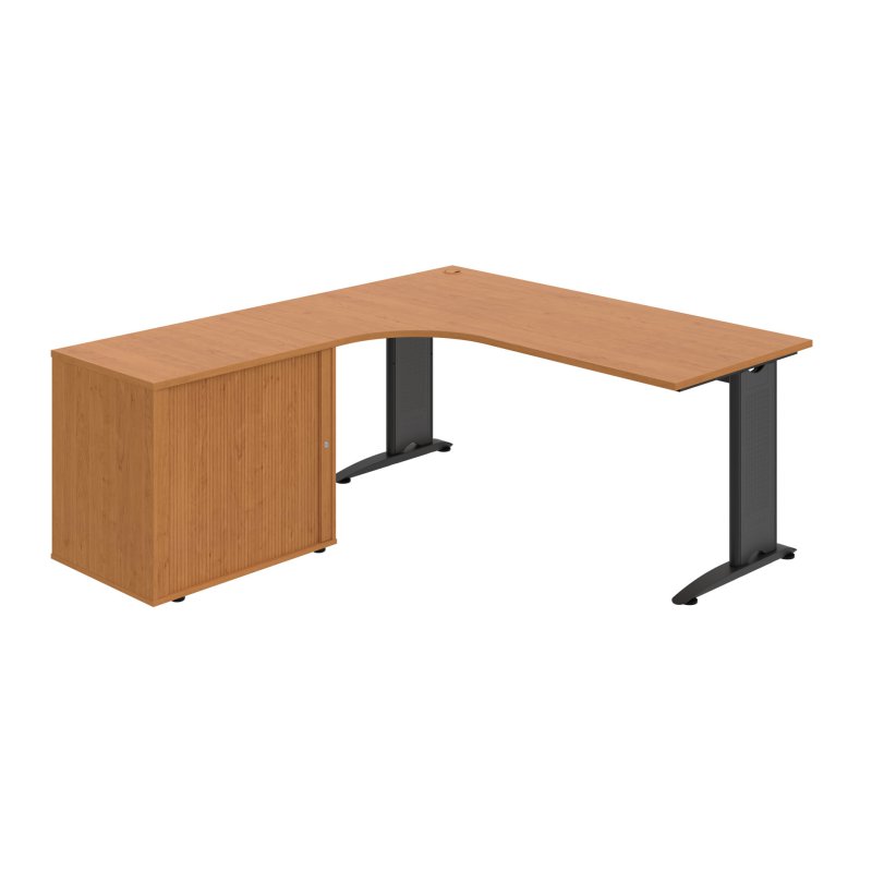 FE 1800 60 HR P - Kancelářské stoly Hobis Flex – elegantní a praktické