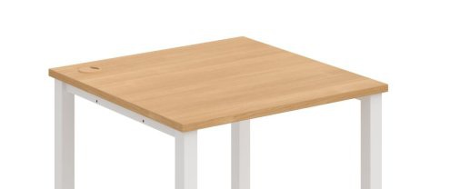 Pracovní deska stolu HOBIS Uni O UE O 1200 RU — tloušťka 25 mm a 2 mm ABS hrana